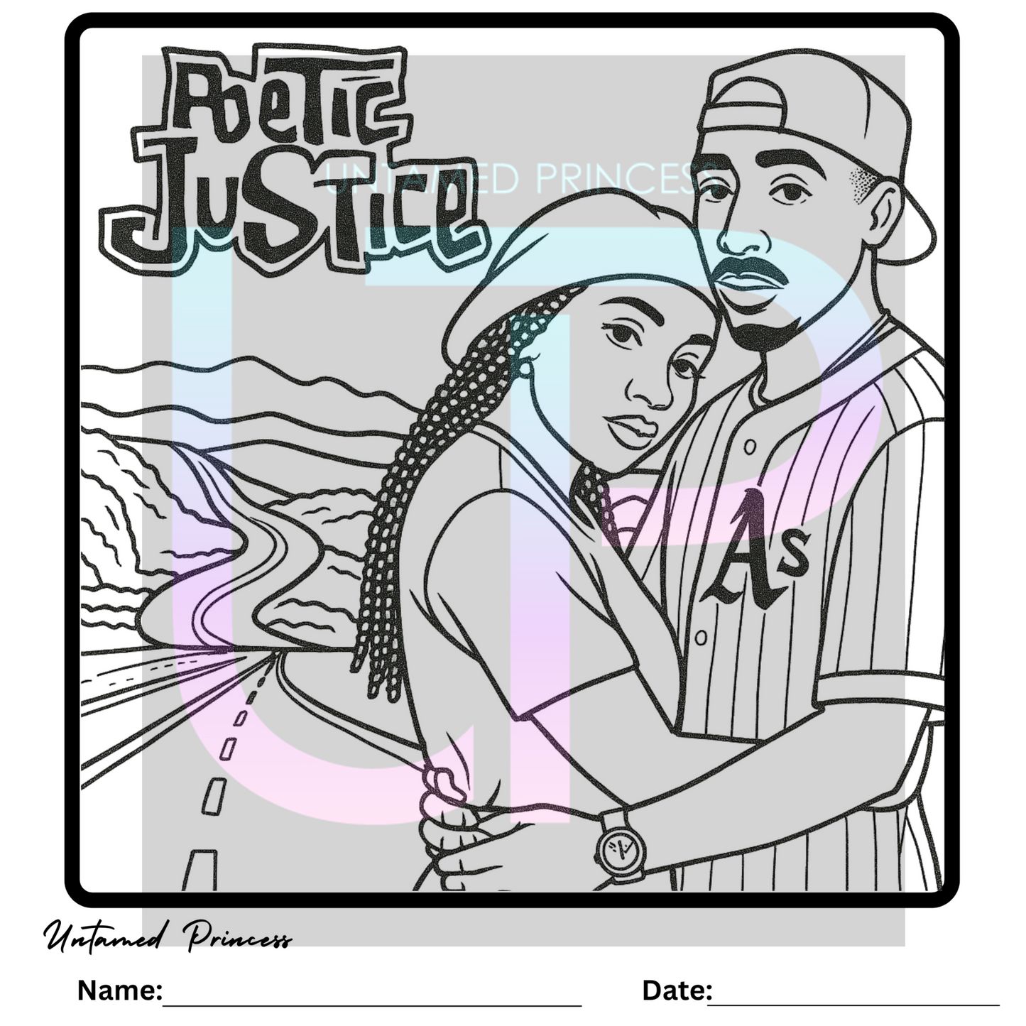Markers & Movies Coloring Printable Book